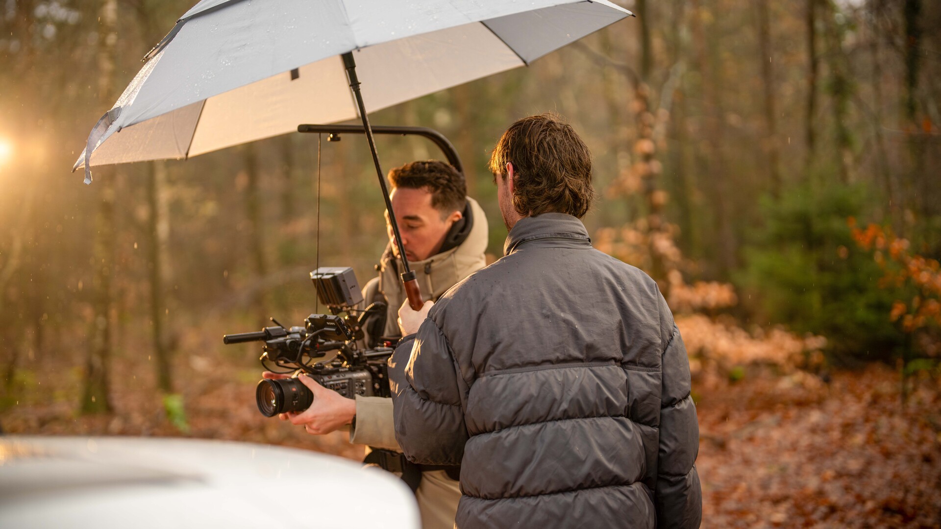 DOT studio on set